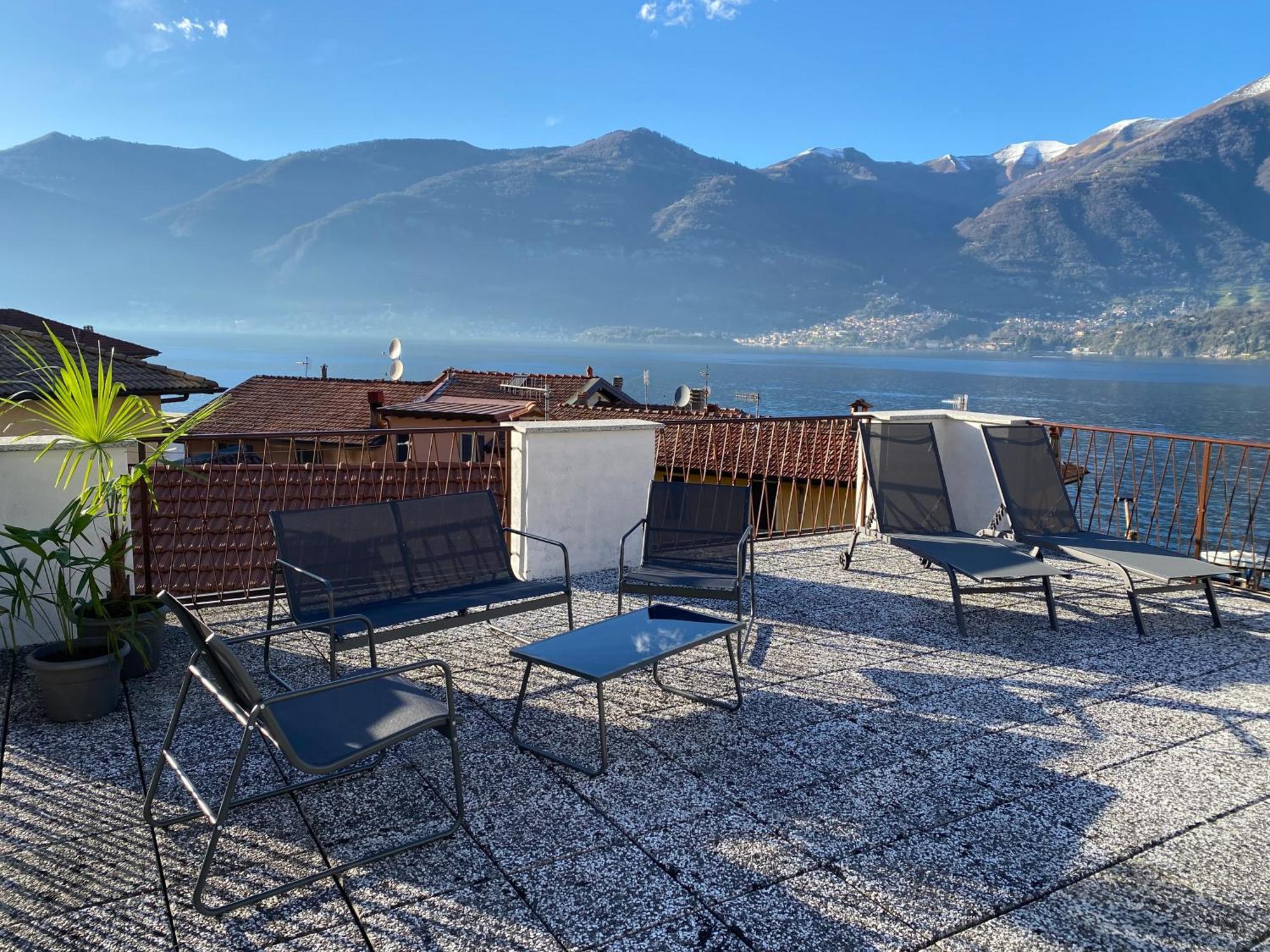 Maddalena Lake Como View Terraces Apartment Lezzeno Ngoại thất bức ảnh